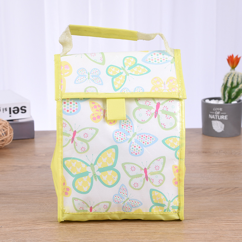 Manufacturer Lunch Bag Handbag Insulation Bag Small Fresh Canvas Bag Student Office Worker Lunch Bag Can Be Customized