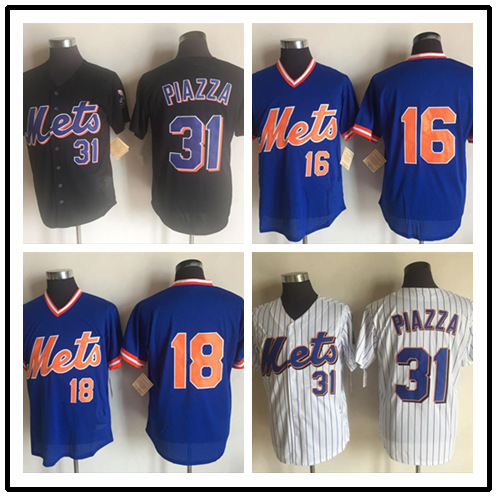 Retro Version of Baseball Jersey New York Metropolitan Team New York Mets Jersey Embroidered Mesh Silver Baseball Uniform