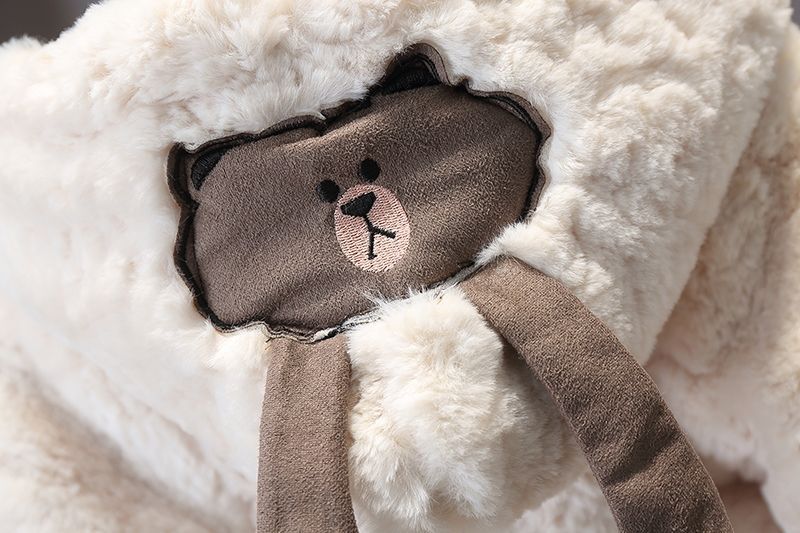 Picture of Boys' lambswool coat 2021 new arrival children's boys' Western style cartoon fleece-lined thickened winter hooded children's clothing