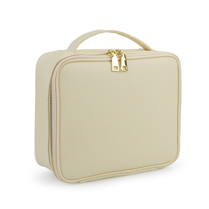 Picture of Cross-border Hot Sale High-value Travel Portable Cosmetic Bag Large Capacity PU Leather Cosmetic Case cosmetic Bag
