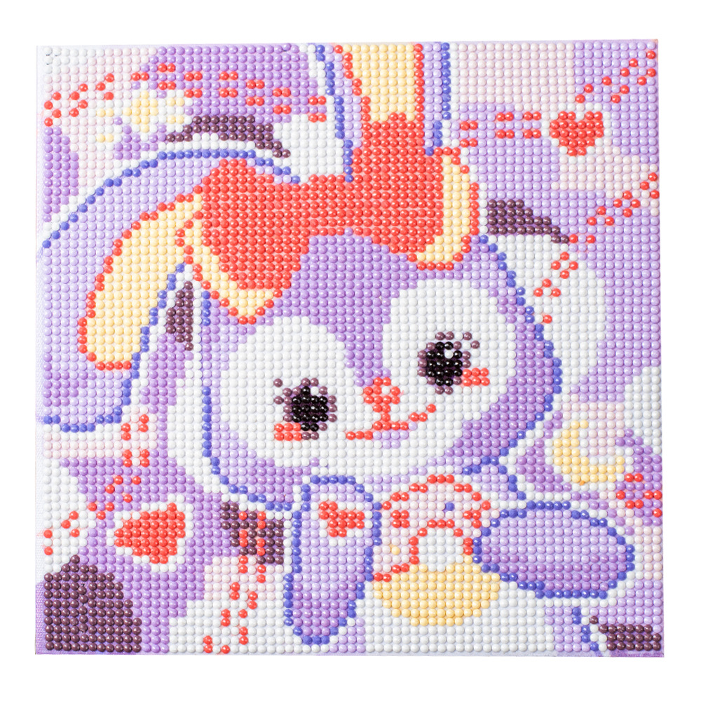 Picture of Original God New Diamond painting children student diy handmade diamond material package with frame Cartoon Cartoon educational toys
