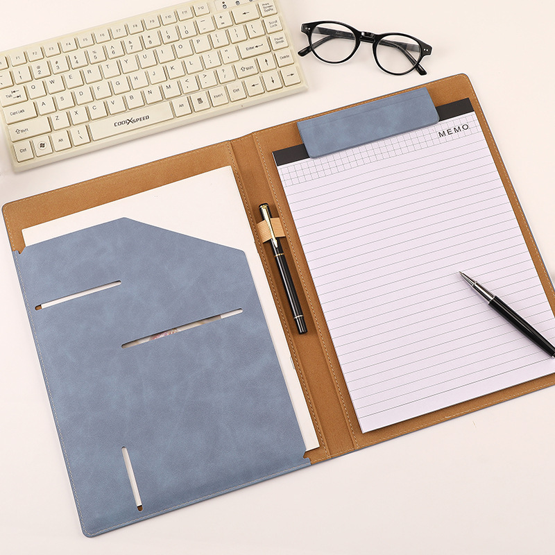 Business Information Document File A5 Signing Talk Single Cortex Meeting A4 Folder Multifunctional Manager Pad Board