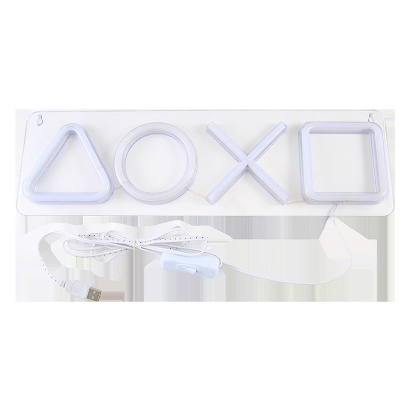 Back Panel Neon Symbol Logo Acrylic Cross-Border Ins New Led Modeling Light Game Room Atmosphere Decoration