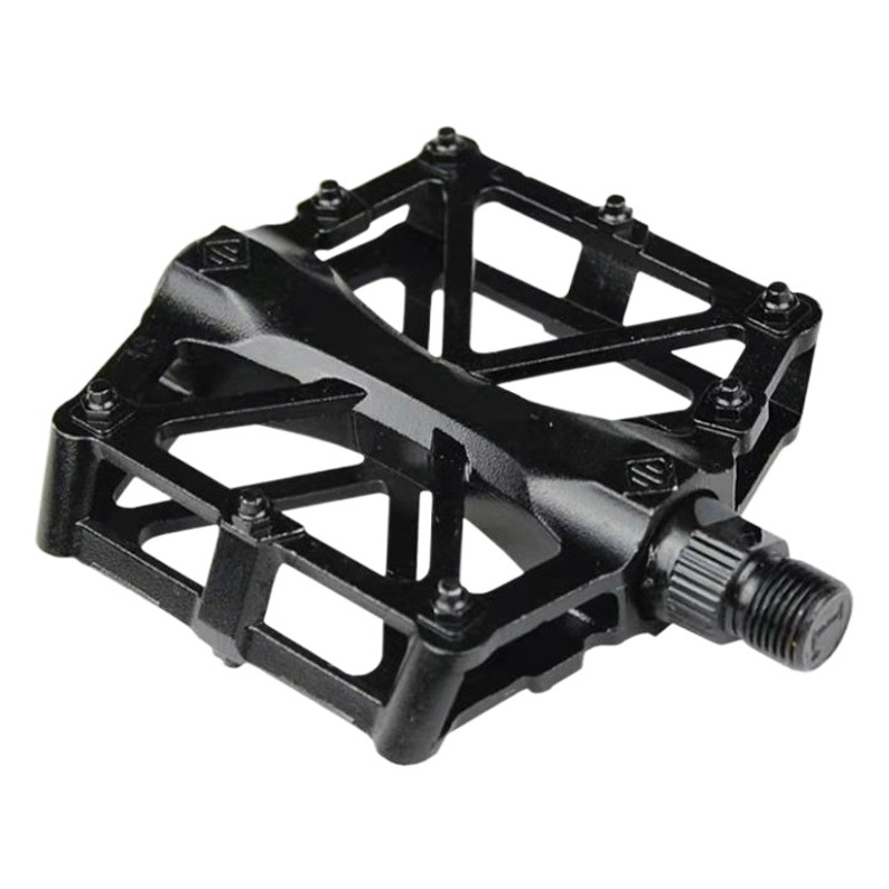 Bicycle ball aluminum pedal mountain bike aluminum alloy pedal dead fly pedal bicycle equipment spare parts