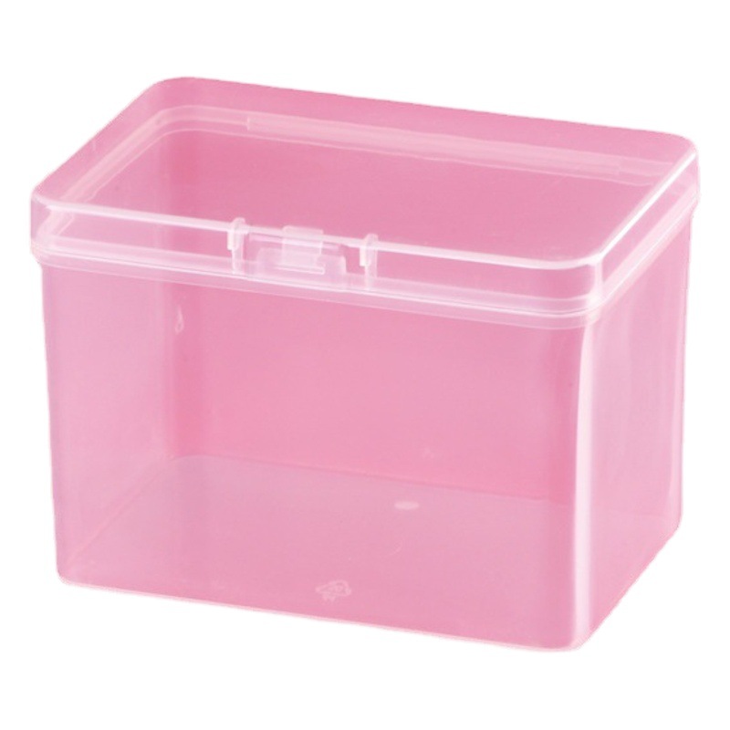 PP Transparent Rectangular Plastic Box with Lid Product Universal Packaging Box Parts Hardware Tool Storage Box
