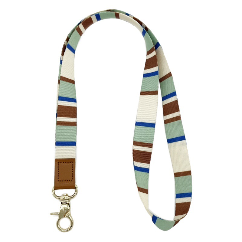 Amazon's Best-Selling Thermal Transfer Keychain Wrist Lanyard Leather Polyester Wrist Strap Halter Two-In-One Hand