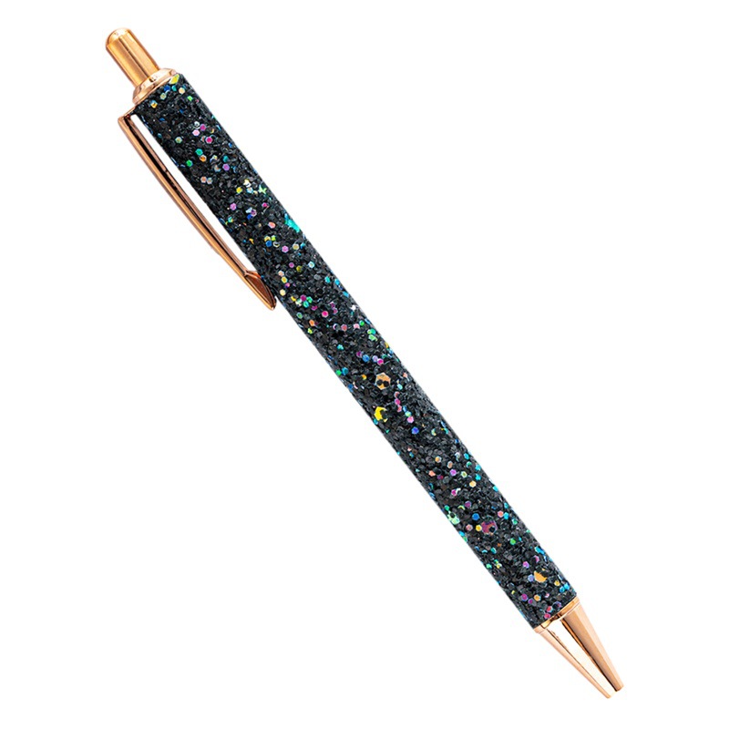 Factory wholesale metal pen PU leather pen sequins printing all kinds of leather pen ball pen pen printing