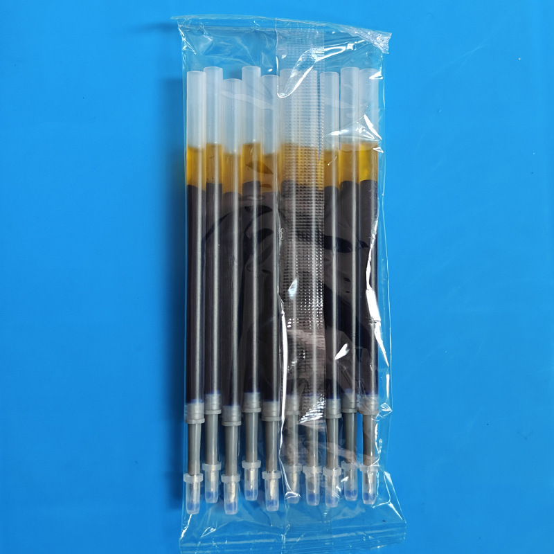 Picture of K35 Press-type Gel Pen Press Ballpoint Pen Red Black Blue Bullet Sign Pen Office Student Carbon Jump Pen