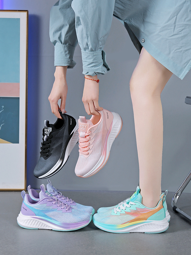 New Sports Shoes, Soft-Soled Square Dance Shoes, Breathable, Lightweight Running Non-Slip Sports Shoes, Fitness Shoes