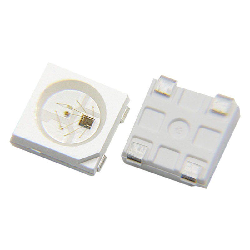 5050 Symphony Lamp Beads Ws2812B Colorful Built-In Ic Breakpoint Continuation Patch Led 5050 Symphony Lamp Beads