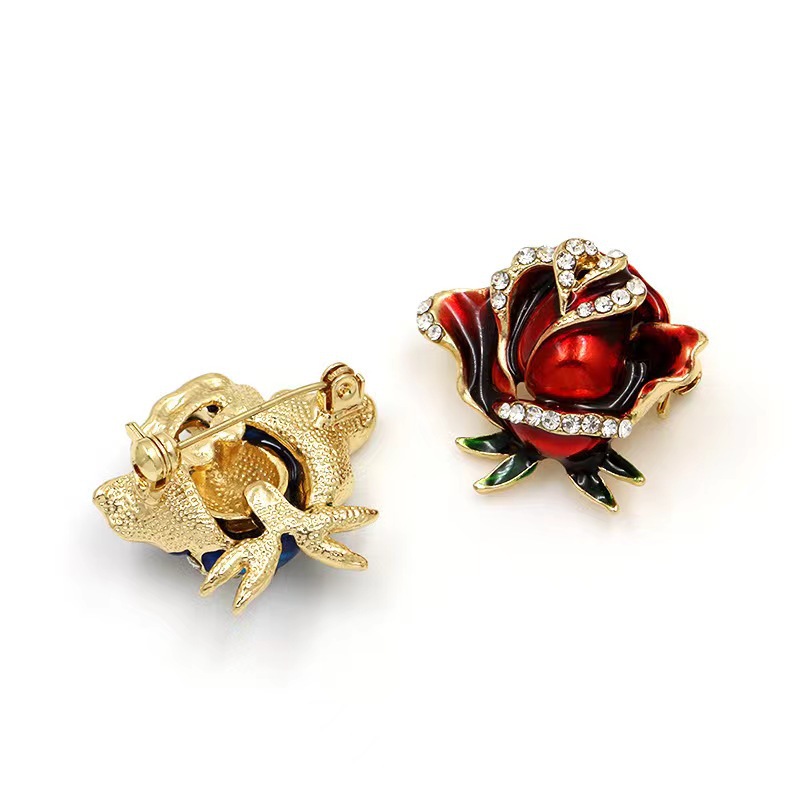 Picture of Camellia women's fashion anti-light pin brooch brooch high-end exquisite accessories design fashion jewelry