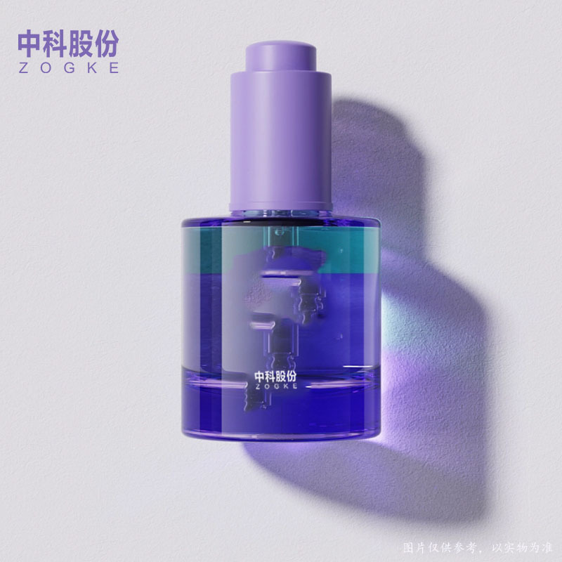 New 15ml30ml50ml Cylindrical Thick Bottom Press Dropper Bottle Cosmetic Packaging Olive Oil Bottle Wholesale