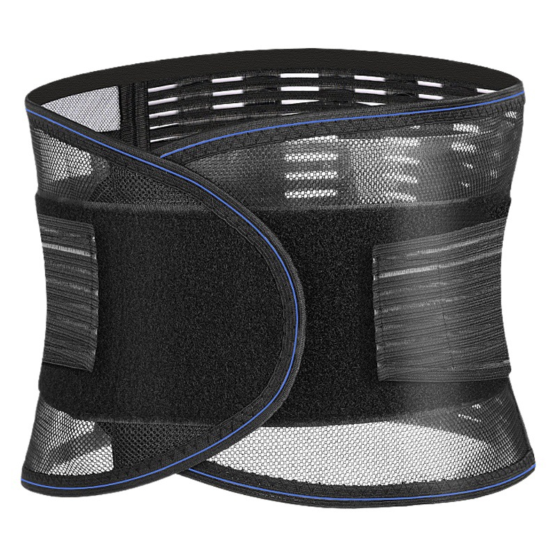In stock wholesale summer breathable belt steel plate support lumbar disc waist support prominent strain sports lumbar muscle
