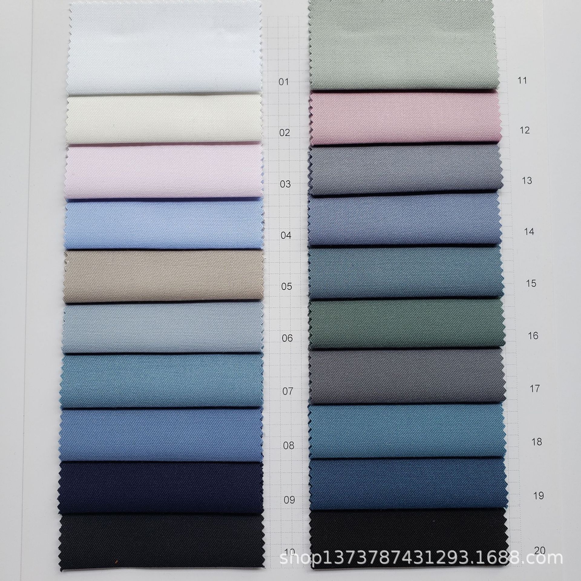 Ready Stock Modal Fine Twill Stretch Men's Business Shirt Casual Shirt Fabric