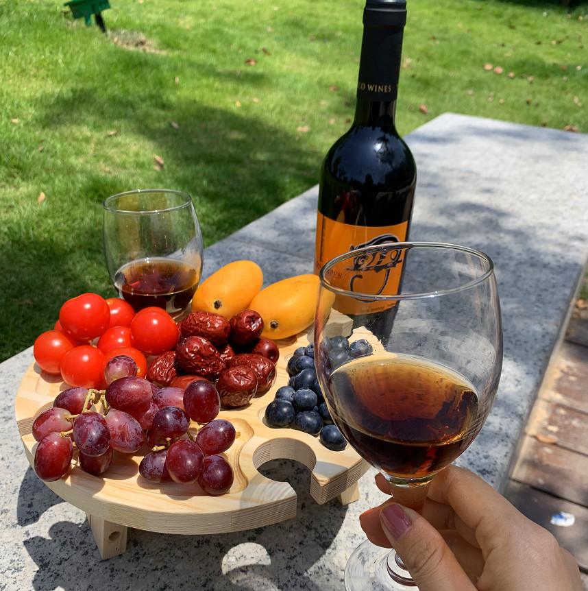 Picture of Wooden folding picnic table portable picnic table Wooden outdoor folding picnic table factory