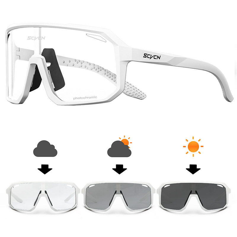 Picture of Cross-border new SCVCN color-changing riding glasses day and night dual-use night vision goggles bicycle manufacturers wholesale