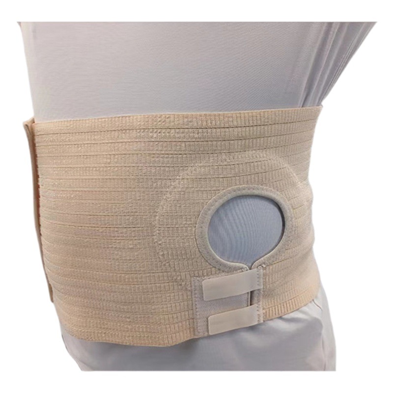 Cross-border comfortable stoma elastic abdominal belt stoma support abdominal belt round mouth abdominal belt stoma care abdominal belt