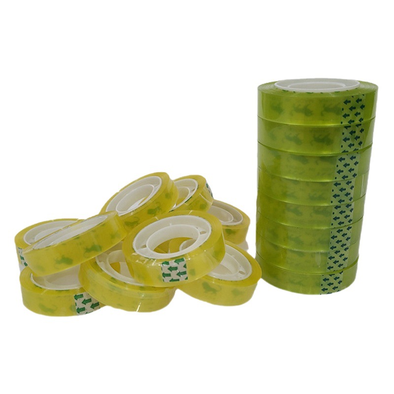 Transparent stationery tape office tape sealing small tape paper sealing box tie tape wholesale student tape