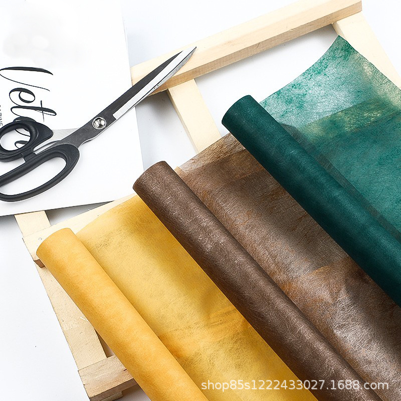 Milk cotton paper roll Korean cotton paper material flower wrapping paper ultra-thin bouquet lining Cotton candy paper