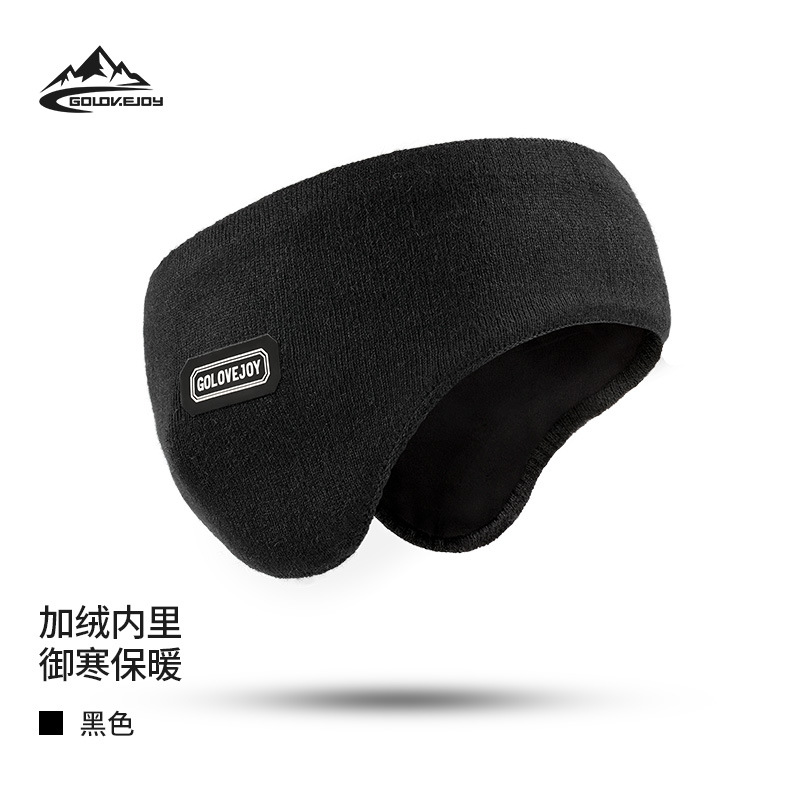 Picture of New Winter Ski Earmuffs for Men, Outdoor Sports and Cycling, Windproof Double-Layer Warm Head-Mounted Back-Worn Cross-Border