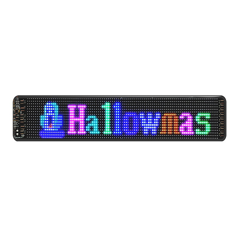 Picture of Source manufacturers led car flexible screen wireless transmission car flexible display car rear window LED flexible screen