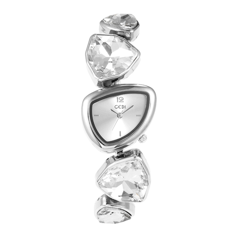 Picture of GEDI New Bracelet Watch Crystal Irregular Strap Niche Design Light Luxury Fashion High Elegant