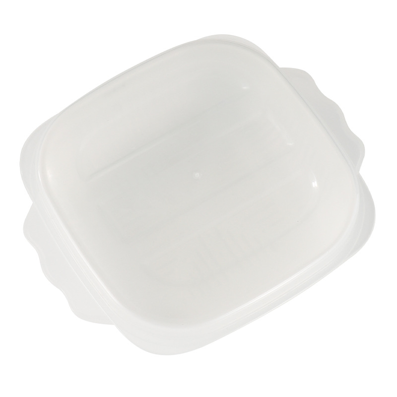 Picture of Japanese Style Rice Packing Box Refrigerator Fresh-keeping Box Microwave Heating Lunch Box Portable Lunch Box for Students and Office Worker