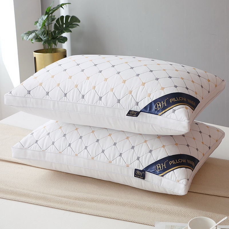Picture of Dropshipping】Single Student Dormitory Hotel Pillow Core, One Pack for Home Adult Pillow to Protect Cervical Spine and Help Sleep