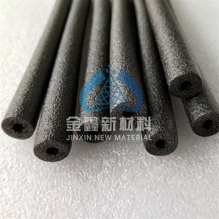 Supply black and white pearl cotton tube stick corner protector baby stroller baby crib Pearl cotton round tube flower arrangement foam stick