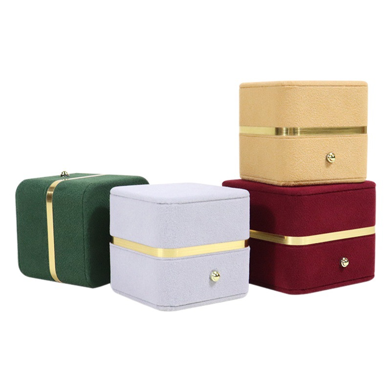 Light Luxury High-end Phnom Penh Jewelry Box Jewelry Box Gift Packaging Box Ring Earrings Pendant Bracelet Necklace Pearl Box
