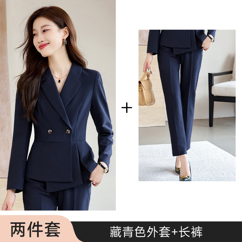 Picture of High-end Suit Jacket Women's Autumn Thick Winter High-end Business Wear Interview Dress Suit suit Work Clothes