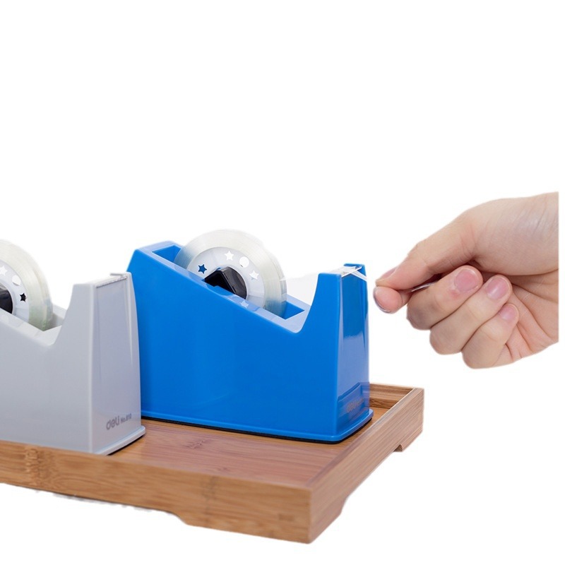 Picture of Deli 810 tape cutter box sealer tape holder tape machine tape cutter tape device tape base