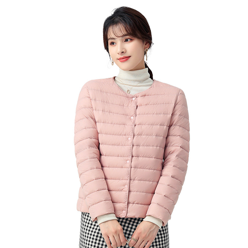 Picture of Autumn and winter 2024 new lightweight down jacket liner light thin fashion warm down jacket women's short