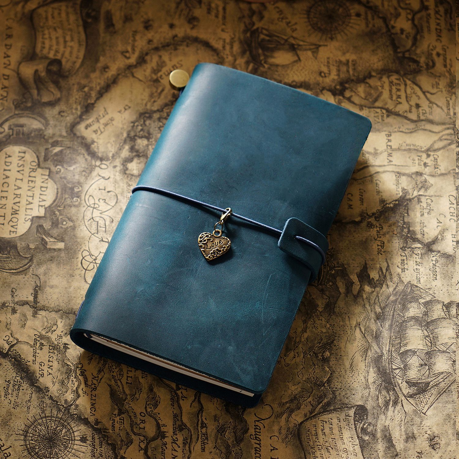 Picture of Travel Notebook Notebook Cowhide Genuine Leather Diary Retro Notepad Creative Record Tn Spot Wholesale