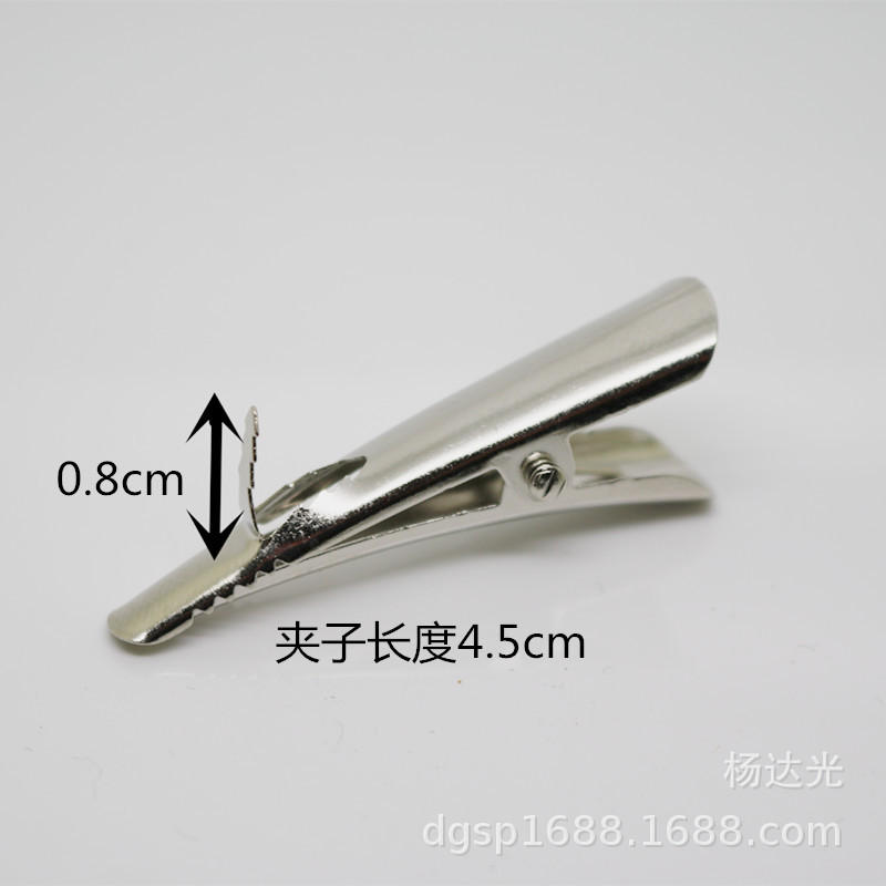 Picture of Factory Direct Sales Christmas Hair Clips Duckbill Clips Bird Crafts Hair Clips Christmas Flower Clips Metal Clips