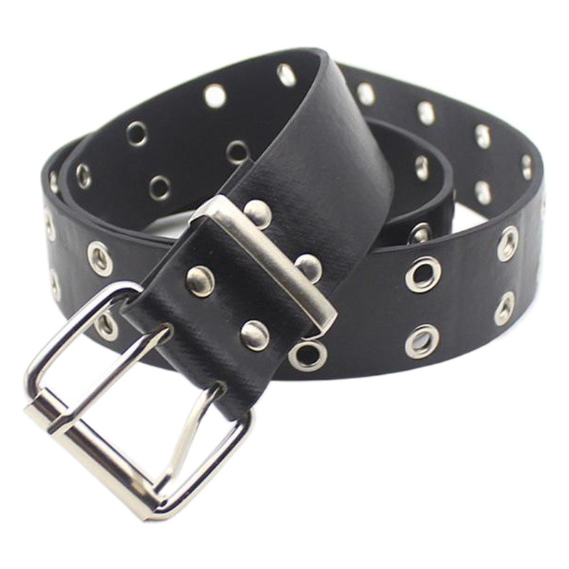 Factory wholesale new hip-hop Air-eye belt ladies European and American punk fashion chain belt Women's Foreign Trade generation