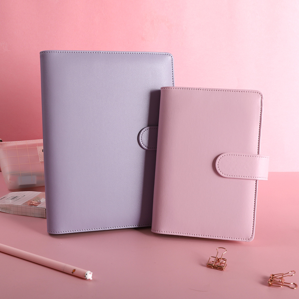 Picture of South Korea Creative Hand Book Macaron Notepad Loose-leaf Small Fresh Notebook Hand Book A5A6