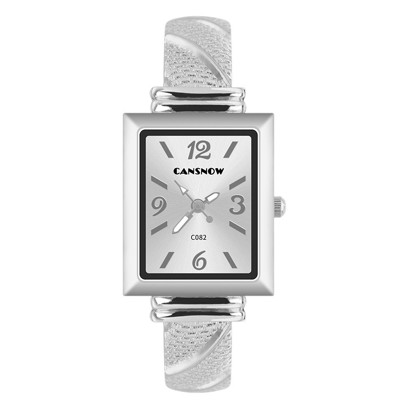 CANSNOW new hot sale Women's Watch All-match golden bracelet personality fashion bracelet quartz watch for women