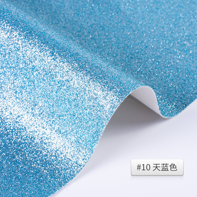 Picture of Glitter Cloth Pu Leather Fabric Glitter Christmas Glitter Sequin Textile Leather Glitter Clothing Accessories
