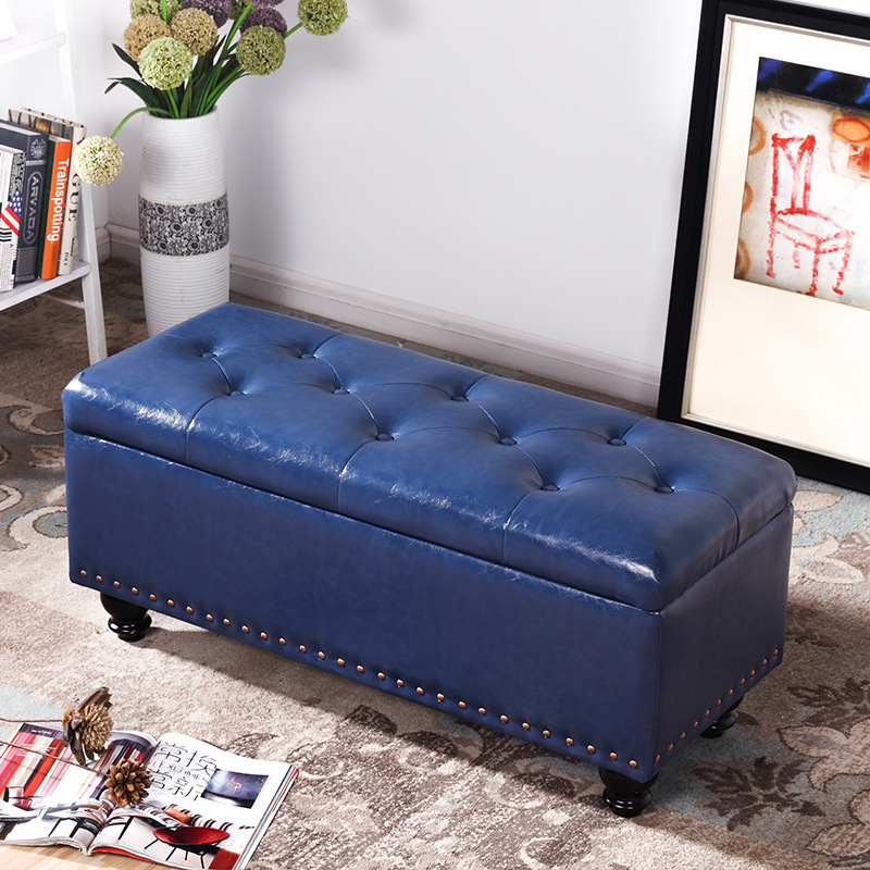 Picture of Clothing Store Sofa Stool Rest Dressing Room Bench Storage Door Shoe Changing Stool Fitting Room Shoe Changing Stool