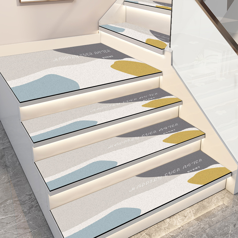 Picture of Simple style household non-slip stair mat stain-resistant easy-to-clean diatom mud floor mat non-slip cutting and soundproof floor mat