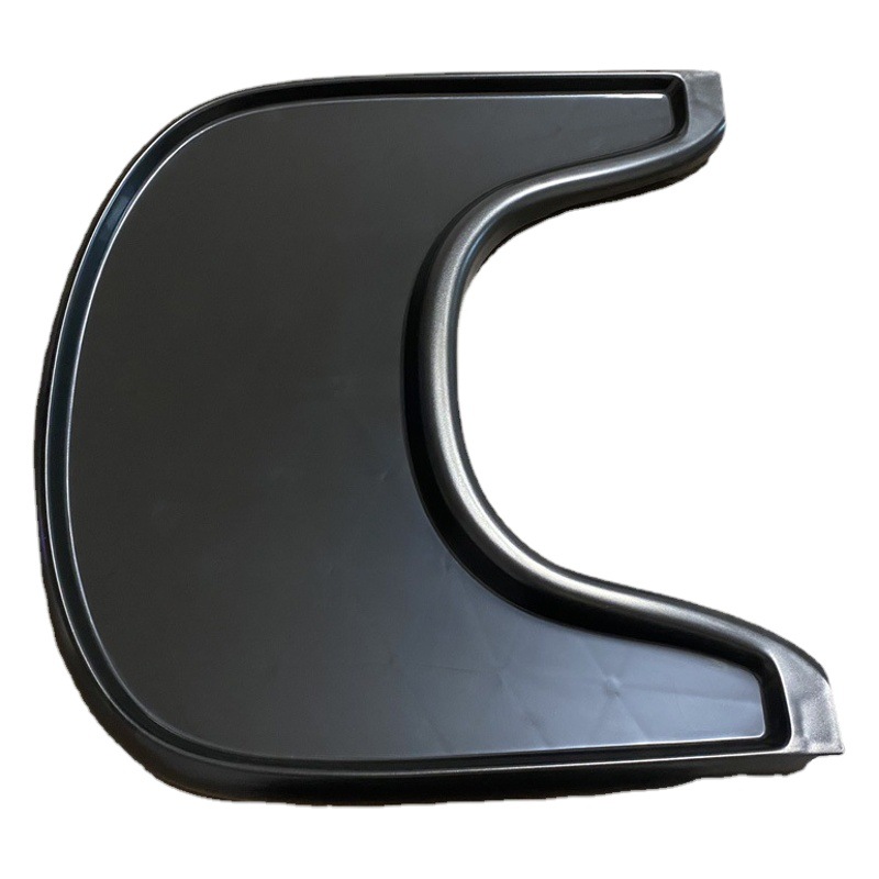 Children's Growth Chair Glossy Dinner Plate Baby's Dining Chair Tray Dinner Plate Mirror Glossy Dinner Bowl High Chair Plate