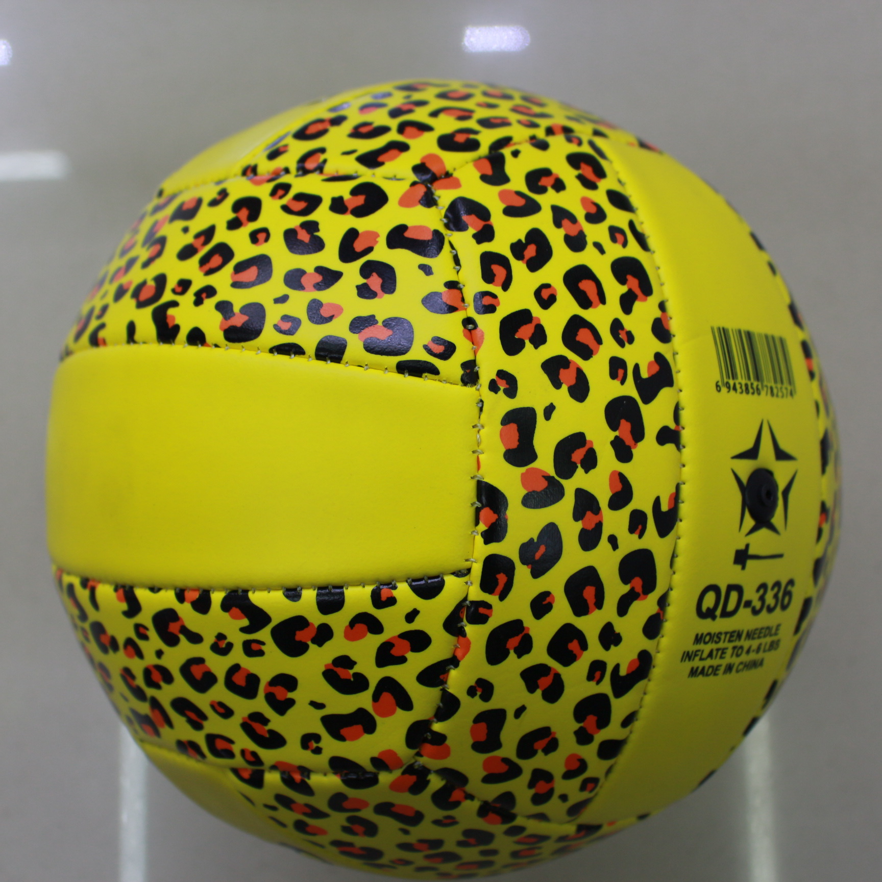 No. 5 Leopard Print Volleyball High-Foam Soft Volleyball for High School Entrance Examination Professional Standard Competition Can Be Made to Order and Can Be Shipped on Behalf of Others