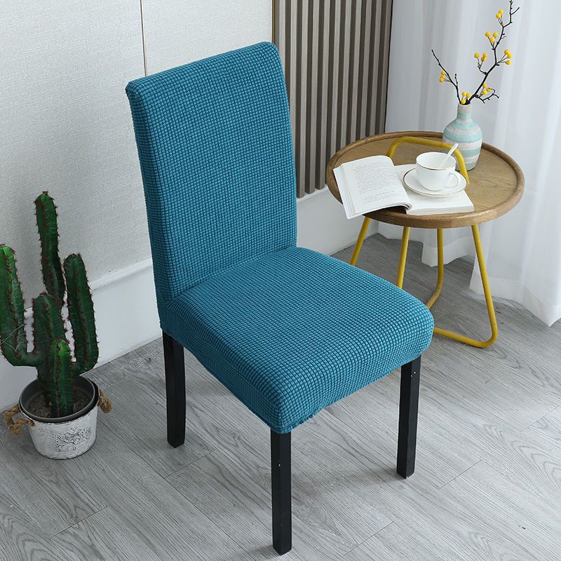 Picture of Thickened Chair Cover Universal Household Dining Chair Cover Elastic One-Piece Stool Cover Dining Table and Chair Cover Backrest Cushion