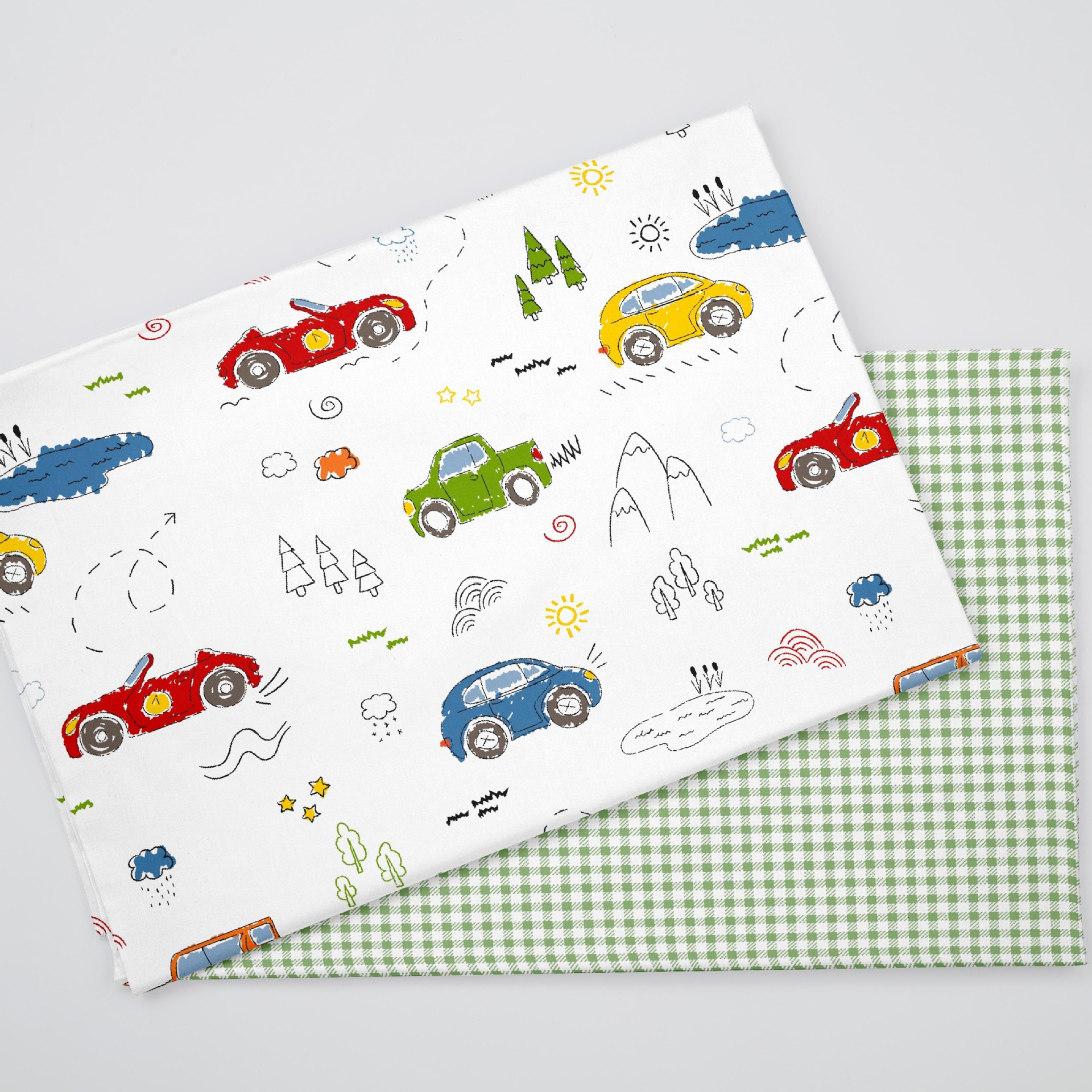 Wholesale Supply of 133*72 Twill Printed Cloth Cartoon Printed 40 Count Cotton Cloth 1.6m Width