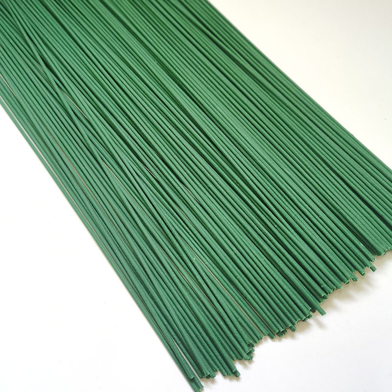 Picture of 30cm flower rod iron wire flower art 2 special artificial flower Rod Green Flower Rod