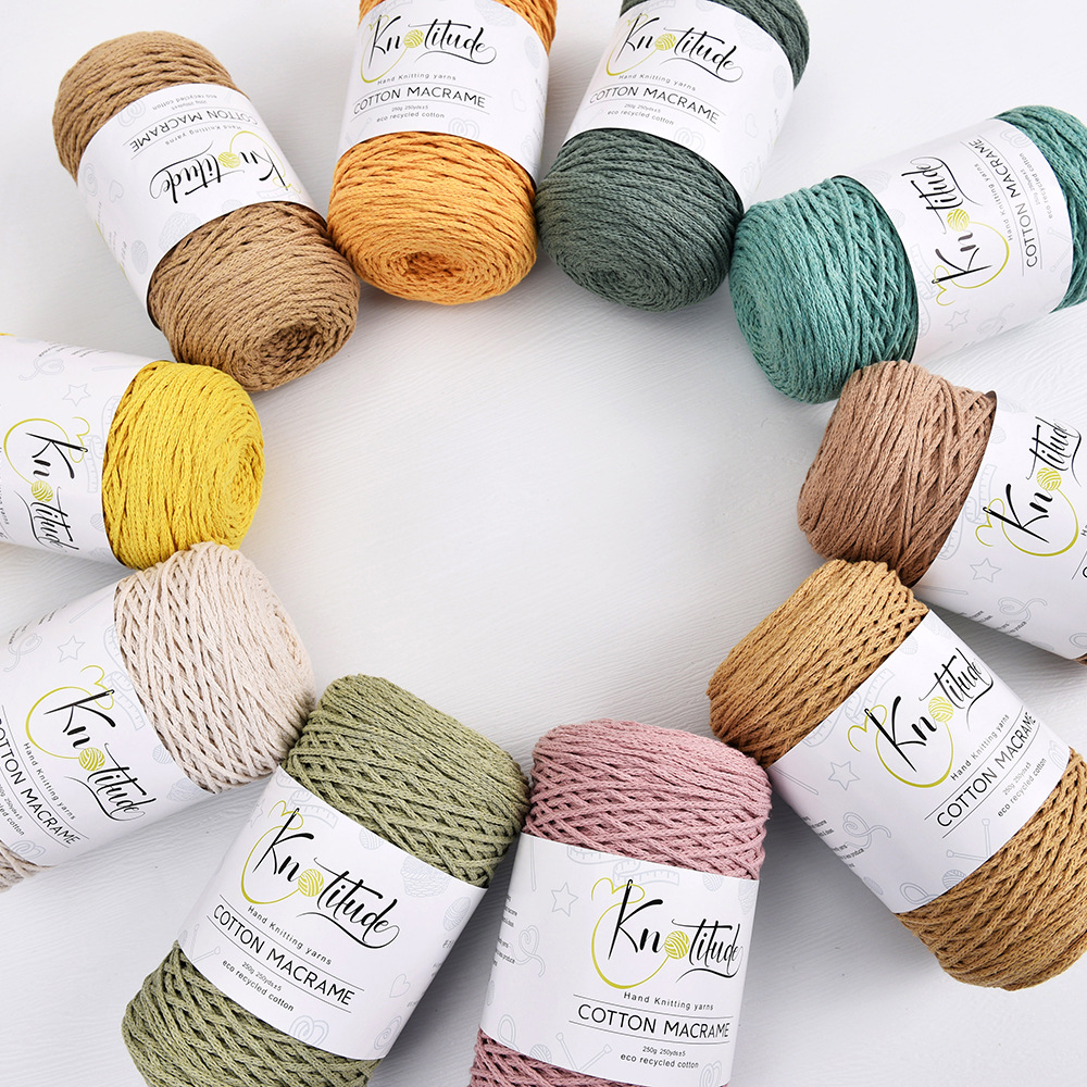 2mm Crochet Thread Cotton Thread 21S Cotton Yarn Scarf Fine Wool Thread Ball 230m Round Strand Wool Thread Cotton Thread Ball Wholesale