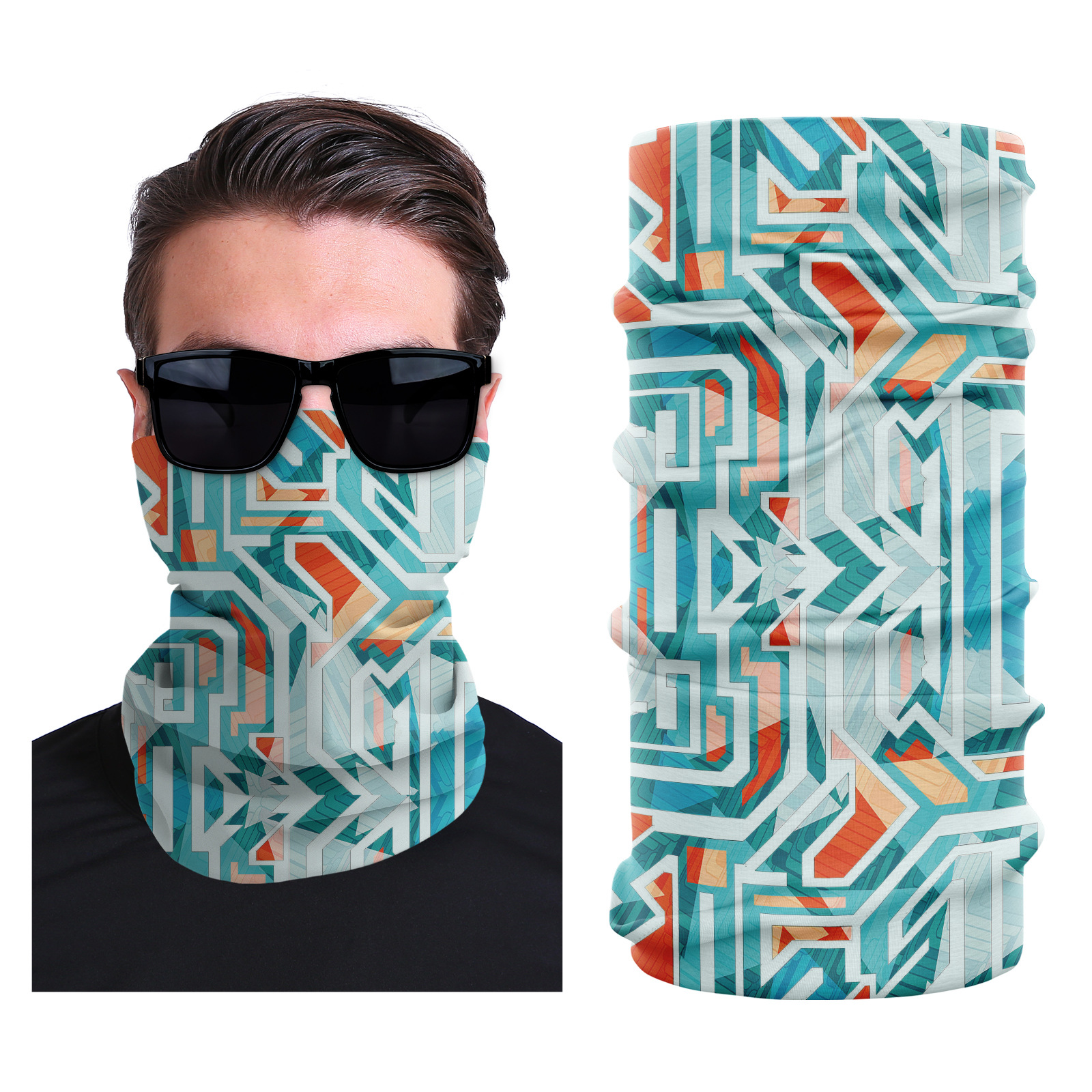 Picture of Xunhui magic scarf outdoor scarf mountaineering riding scarf high elastic seamless Ice Silk face towel cross-border bandana