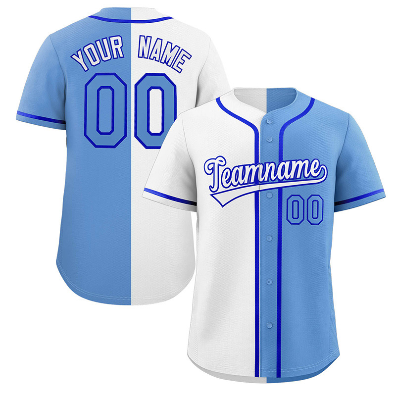 Picture of New Baseball Suit Cardigan Short Sleeve Training Sports American Cross-border Game Baseball Suit Printed Button Breathable Jersey