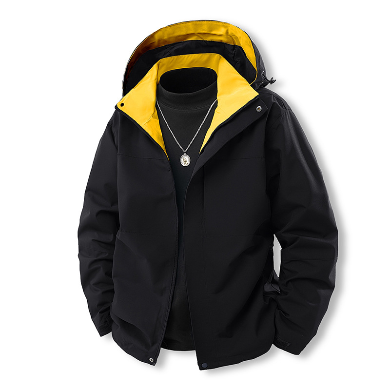 Sports Jacket Men's 2025 Autumn and Winter New Casual Korean Style Slim Jacket Trendyy Waterproof Outdoor Jacket Men's Clothing